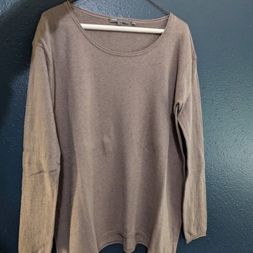 Vince Wool Nylon Silk Sweater